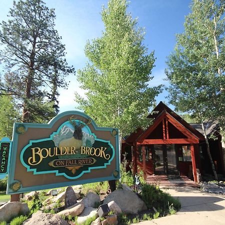 Boulder Brook On Fall River Estes Park Exterior foto