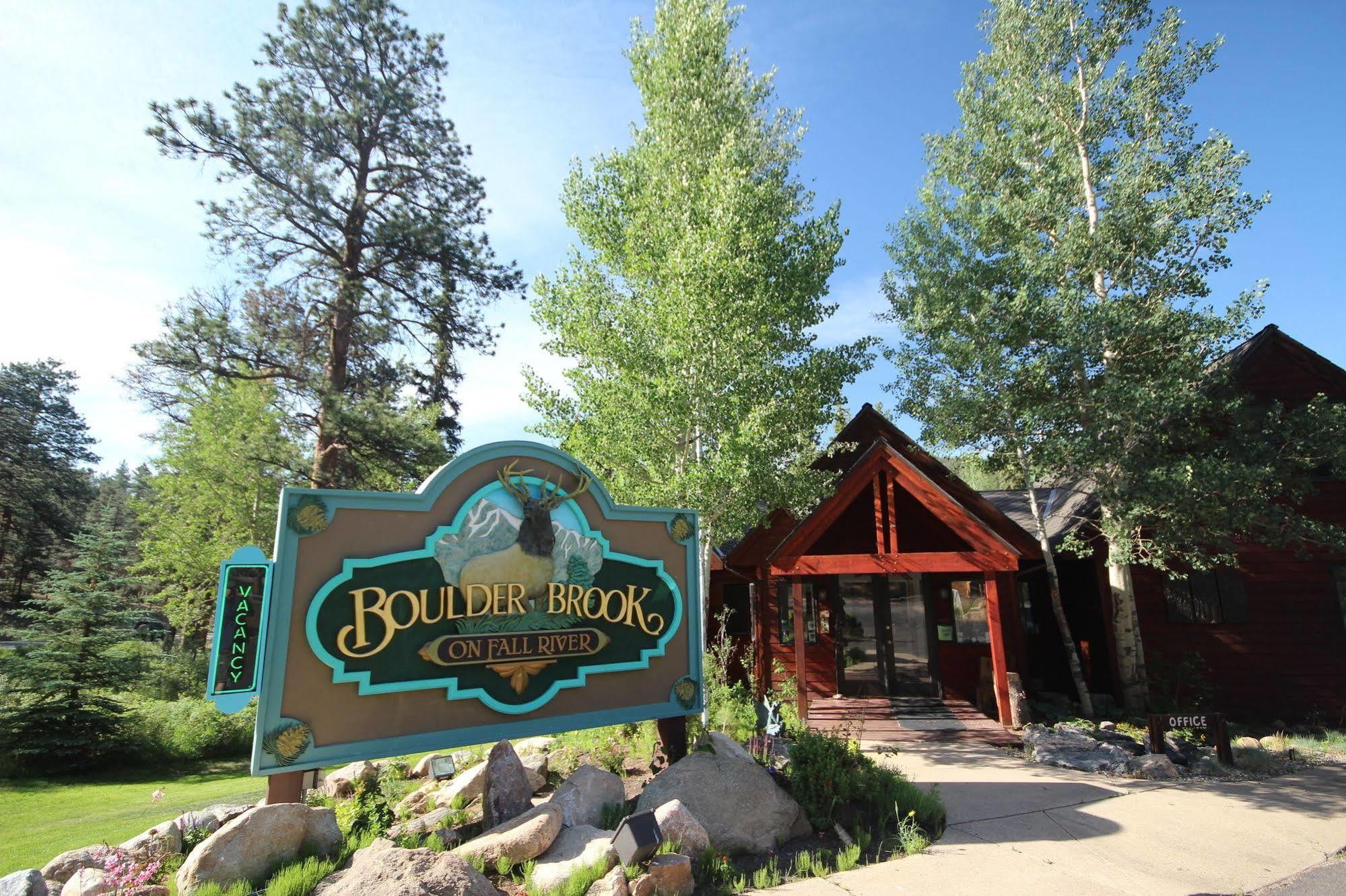 Boulder Brook On Fall River Estes Park Exterior foto